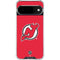 NHL New Jersey Devils Solid Background Google Pixel 10 Clear Case